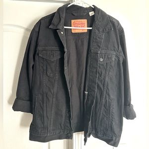 Levi Strauss black denim jacket